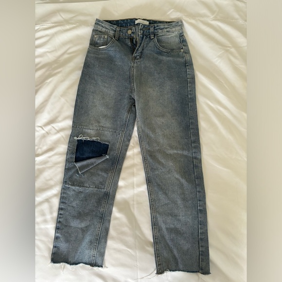 OAK + FORT Denim - OAK+FORT Women’s Straight Leg Jeans XS